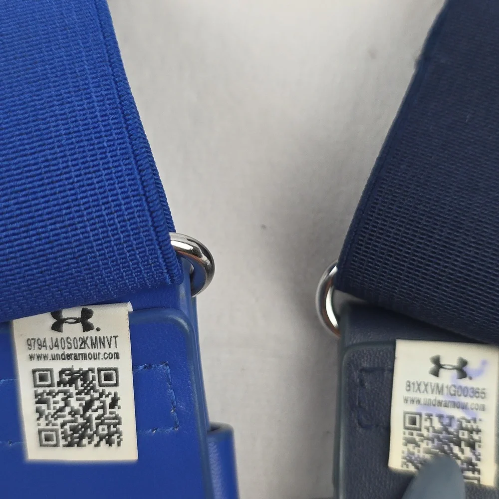 Youth Under Armour Baseball Strech Belt‎ Set In Blue 38